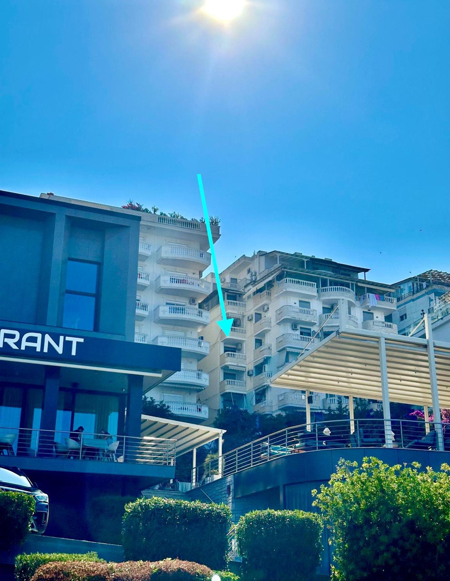 Ferienwohnung Taurasi Red Saranda Exterior foto